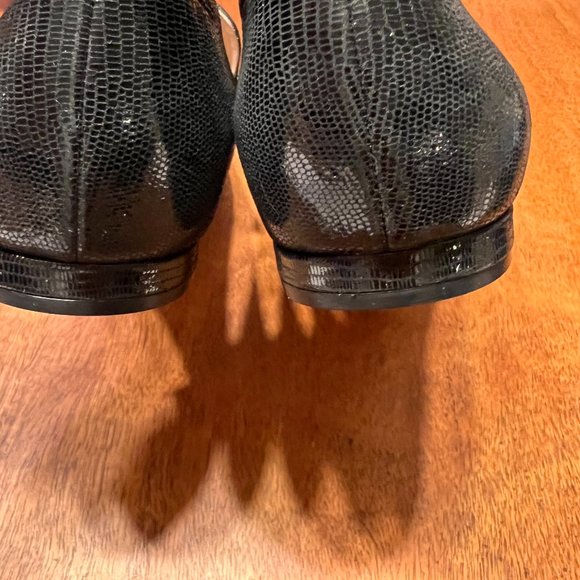 27 Edit by Naturalizer Shoes | Black Pointed Toe Loafer sz 8.5 - Picture 4 of 5